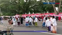 Presiden Jokowi Lepas Kirab Merah Putih di Depan Istana Negara