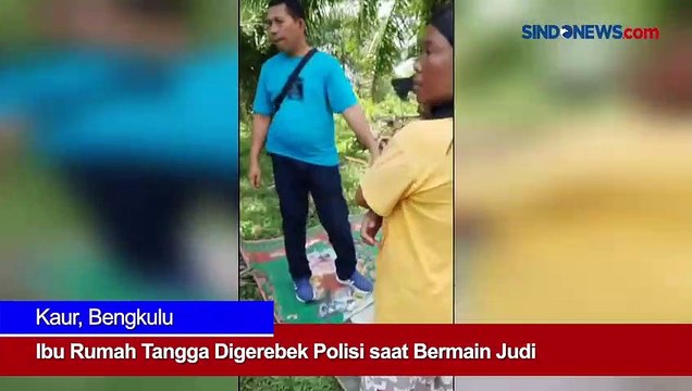 Ibu Rumah Tangga Digerebek Polisi saat Bermain Judi