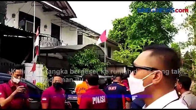 Usai Rekonstruksi di Saguling III, Rombongan Tersangka Sambo CS Tiba di Duren Tiga