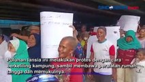Protes Bansos, Kaum Lansia di Jakut Gelar Aksi Keliling Kampung Sambil Getok Panci