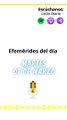 EFEMÉRIDES MARTES 07 DE MARZO