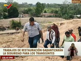 Gobernacion del edo. Mérida restablece servicio eléctrico en el sector Onia del Vigía