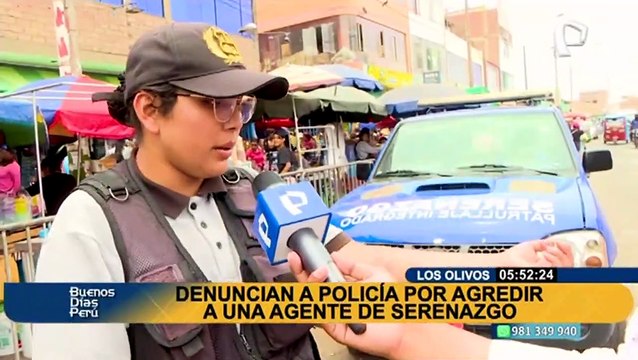 Los Olivos: denuncian a policía por agredir a una agente del serenazgo