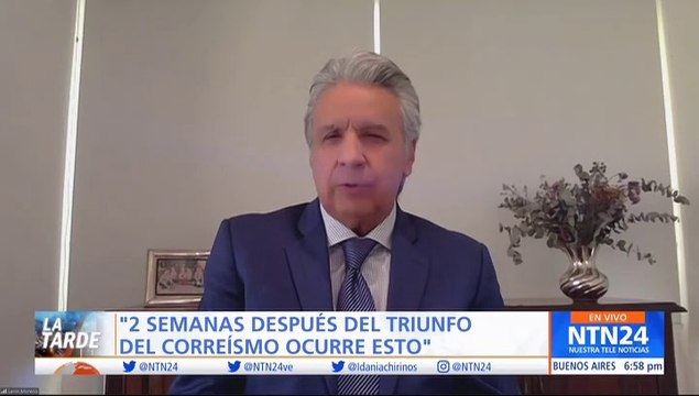 Entrevista Expresidente de Ecuador Lenín Moreno