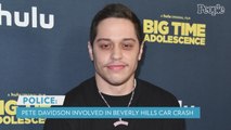 Pete Davidson and Chase Sui Wonders Reportedly Involved in Beverly Hills Car Crash