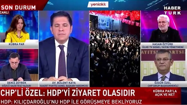 Canlı yayında HDP gerilimi! SP'li Kaya CHP'nin avukatlığına soyundu