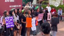 En Poza Rica, estudiantes exigen frenar violencia contra mujeres