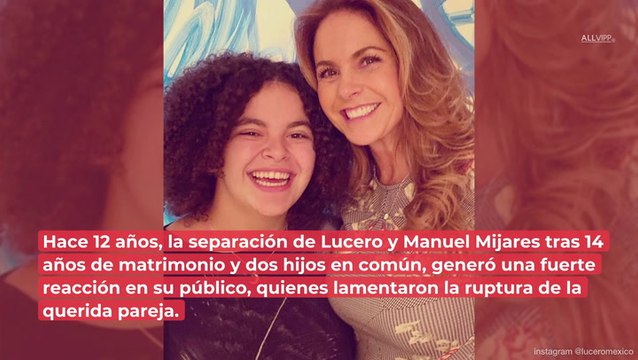 ¿Cómo se lleva Lucerito Mijares con las parejas de sus padres? Ella misma lo revela