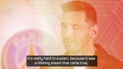 Messi looks back at 'breathtaking' World Cup final