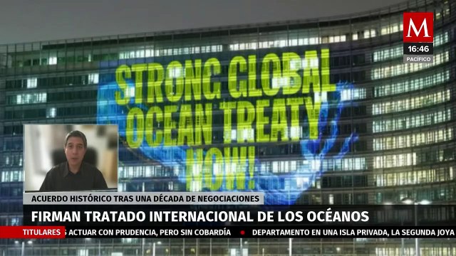 México firma tratado internacional para proteger a los océanos