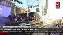En Nuevo León, se llevó a cabo la primera edición del Macrofest 2023, donde acudió Samuel García