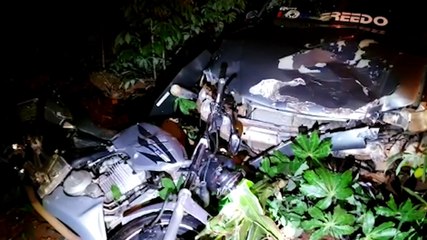 Homem fica ferido em grave acidente registrado no Esmeralda