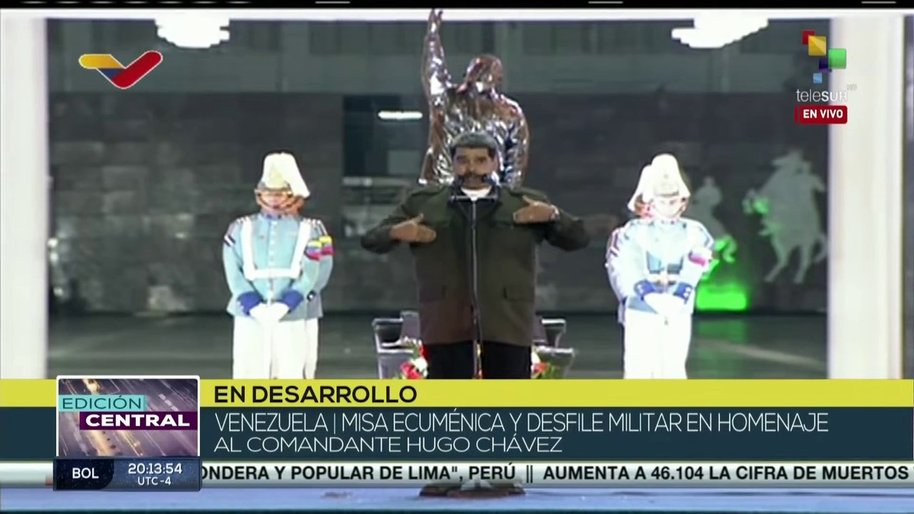 Presidente Nicolás Maduro participa en la Oración Ecuménica de la FANB en honor a Hugo Chávez