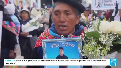 Presidenta de Perú declara ante la Fiscalía por denuncias de abuso policial en protestas