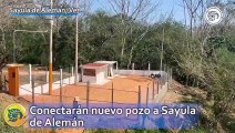 Conectarán nuevo pozo a Sayula de Alemán