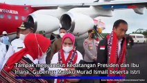 Tiba di Kepulauan Tanimbar, Presiden Jokowi Disambut Antusias Warga Maluku