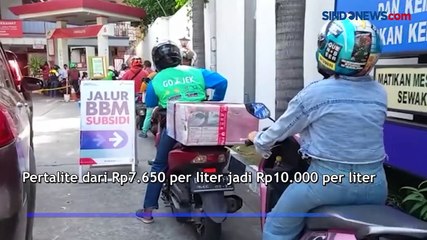 Descargar video: Harga BBM Resmi Naik, Begini Antrean di SPBU Pertamina Kramat Raya