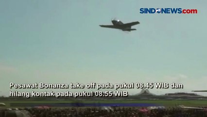Pesawat Latih TNI AL Bonanza Hilang, Pencarian Dilakukan