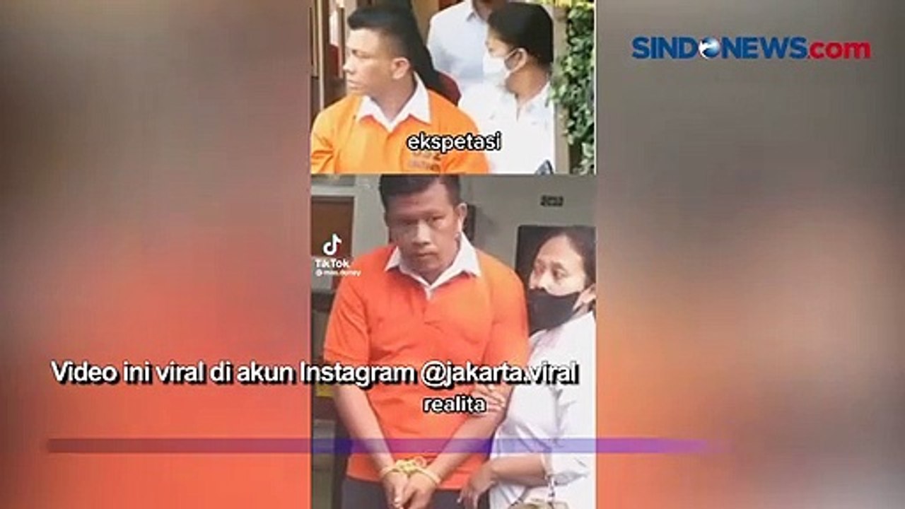 Viral! Pasangan ini Ikuti Gaya Harmonis Ferdy Sambo dan Istri saat Rekonstruksi