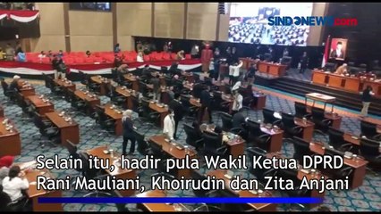 DPRD DKI Resmi Umumkan Pemberhentian Anies-Ariza