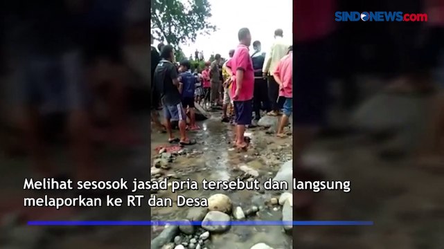 Mayat Penuh Luka di Pinggir Sungai Cidurian Gegerkan Warga Cigudeg Bogor