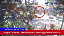 Tepergok Curi Motor Kawanan Pencuri di Probolinggo Lempar Bom Ikan, 2 Petugas jadi Korban