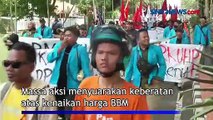 Tolak Kenaikan Harga BBM, Ratusan Buruh dan Mahasiswa di Subang Gelar Demo