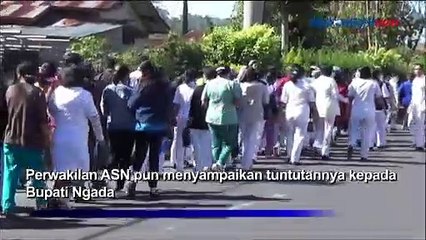 Mogok Kerja, Tenaga Medis RSUD Bajawa Ngada Tuntut Perbaikan Penghasilan
