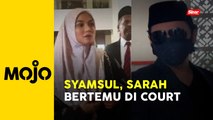 Syamsul, Puteri Sarah tiba di Mahkamah Syariah sebutan kes cerai
