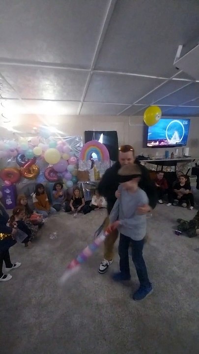 Pinata Whacking Gone Wrong