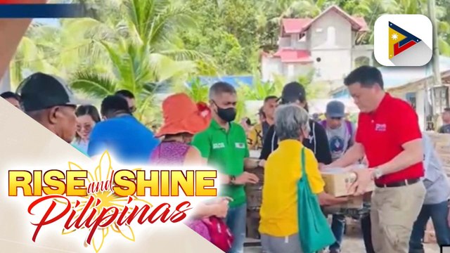 DSWD, namigay ng tulong sa mga mangingisda at pamilyang apektado ng oil spill sa Oriental Mindoro