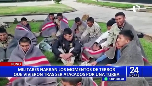 Vándalos los atacaron a pedradas: soldados revelan que cruzaron caudaloso río para salvar sus vidas