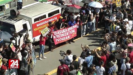 Ilang pasahero nahirapang sumakay sa ilang lugar sa gitna ng jeepney strike vs. modernization | 24 Oras