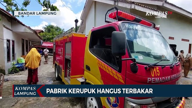 Pabrik Kerupuk Habis Dilalap Si Jago Merah!