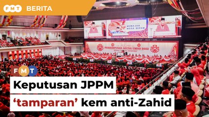 Keputusan JPPM ‘tamparan’ buat kem anti-Zahid, kata penganalisis