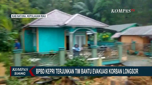 Bencana Banjir & Longsor Lumpuhkan Aktivitas Warga di Pulau Serasan Kepulauan Riau!