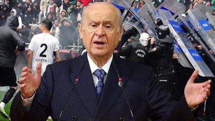 Devlet Bahçeli'den Amedspor-Bursaspor maçında yaşanan olaylara ilk tepki: Bizim için Amed diye bir şey yoktur