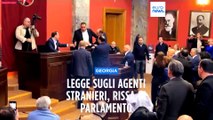 Georgia: rissa in Parlamento per la legge sugli agenti stranieri