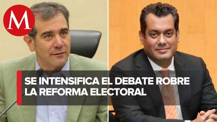 Córdova y Gutiérrez Luna se enfrentan por 'Plan B'; "tomaron al INE como botín", acusa morenista