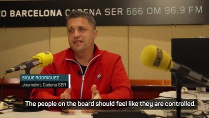 'Winning shouldn't come at a price', says 'Barcagate' journalist