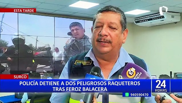 Surco: frustran asalto y capturan a dos peligrosos raqueteros