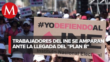 147 empleados del INE se amparan contra el plan B