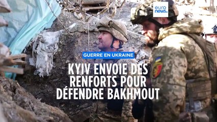 Malgré l'offensive russe, les Ukrainiens veulent se battre jusqu'au bout à Bakhmut