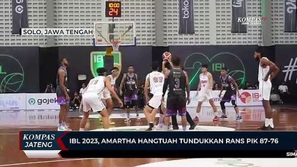 IBL 2023, Amartha Hangtuah Tundukkan PIK 87-76
