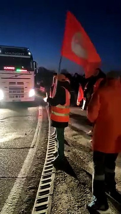 Le blocage du site Clésud à Miramas a commencé aux alentours de 5h30 ce mardi matin