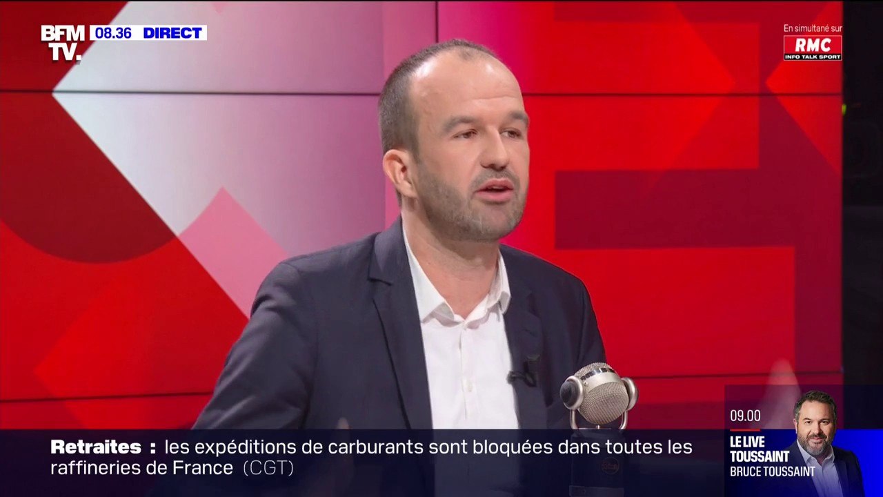 "BlocusChallenge" lancé par Louis Boyard: Manuel Bompard veut "utiliser tous les moyens pour faire en sorte que cette réforme ne voit pas le jour"