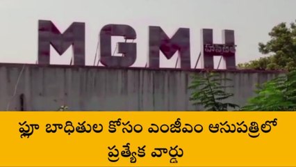 వరంగల్ ఈస్ట్: ఎంజీఎం ఆసుపత్రికి తరలివస్తున్న ఫ్లూ బాధితులు