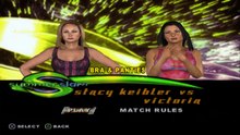 WWE SmackDown vs. Raw Stacy Keibler vs Victoria