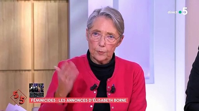 La Première ministre Elisabeth Borne annonce la mise en place de pôles spécialisés dans les violences conjugales au sein des tribunaux - VIDEO