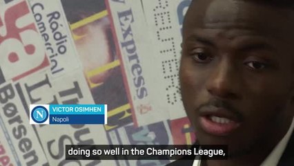 'Maradona is more than a legend, he's a demigod' - Osimhen